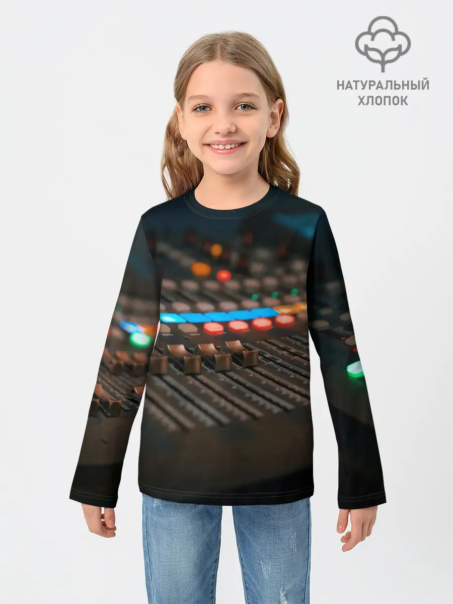 Детский лонгслив / МУЗЫКА