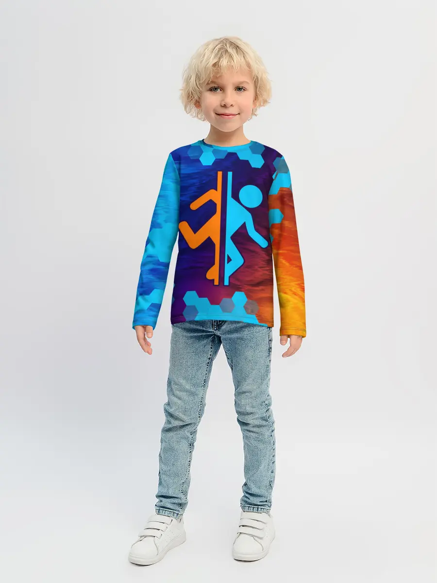 Детский лонгслив / PORTAL / ПОРТАЛ