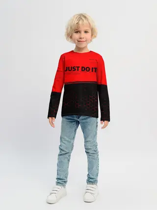 Детский лонгслив / JUST DO IT
