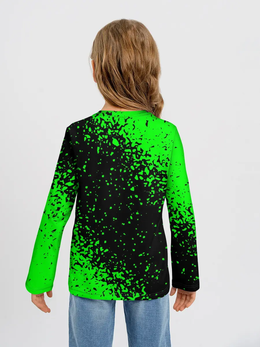 Детский лонгслив / MINECRAFT