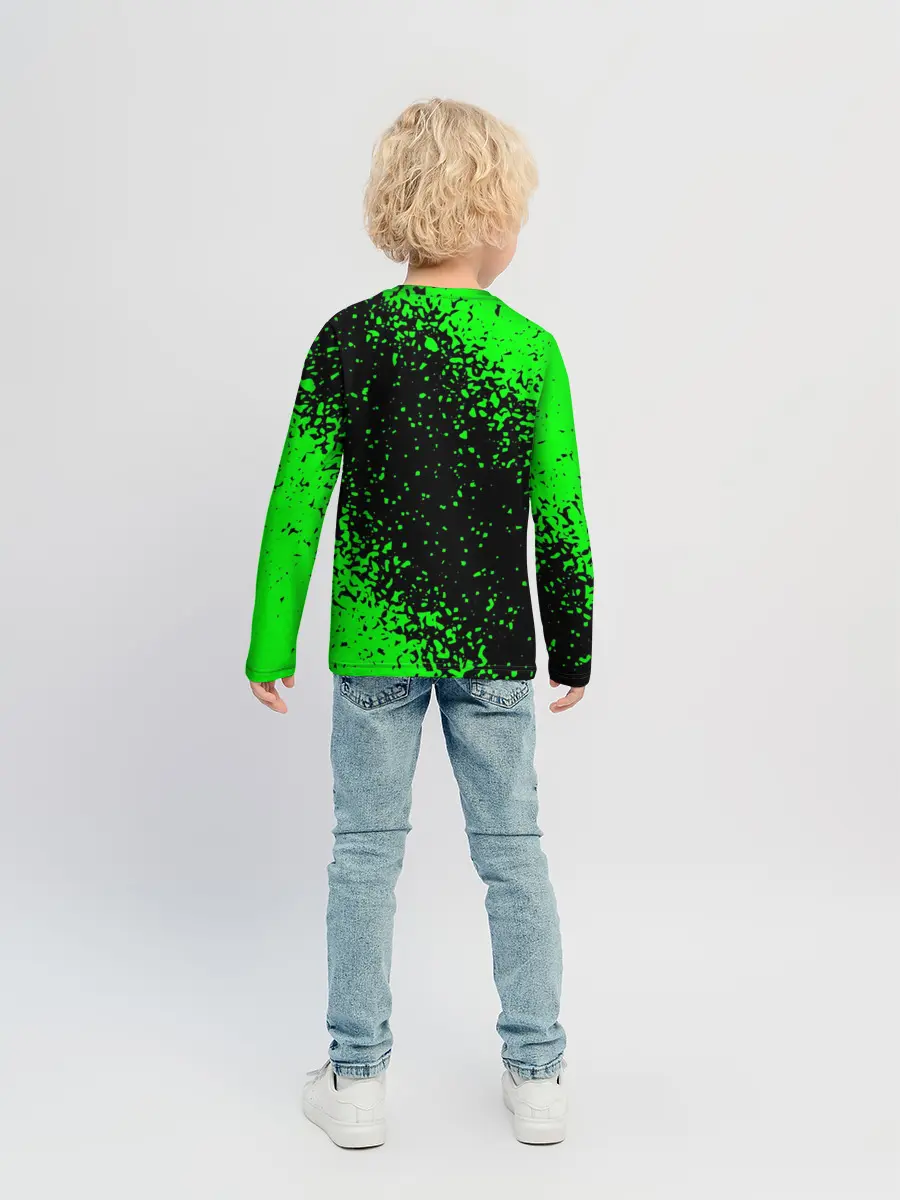 Детский лонгслив / MINECRAFT