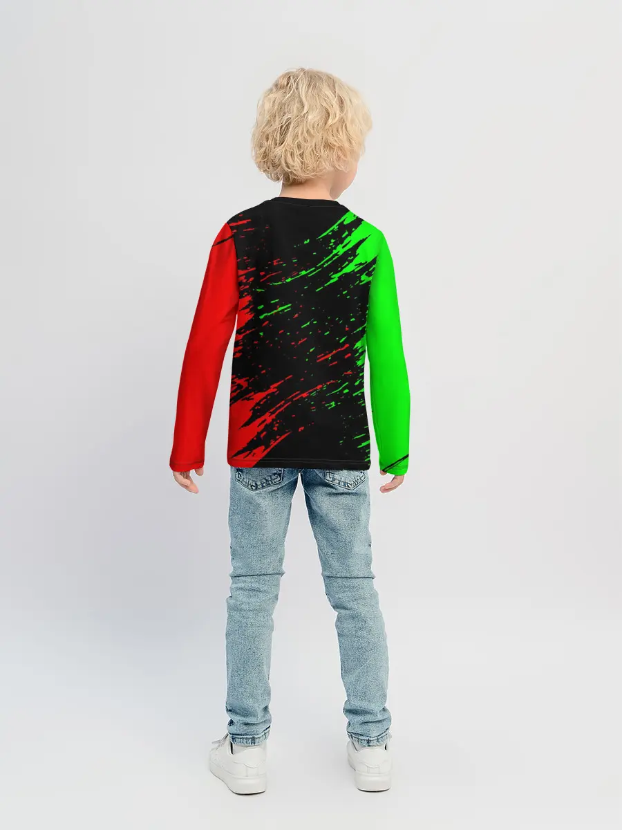 Детский лонгслив / MINECRAFT