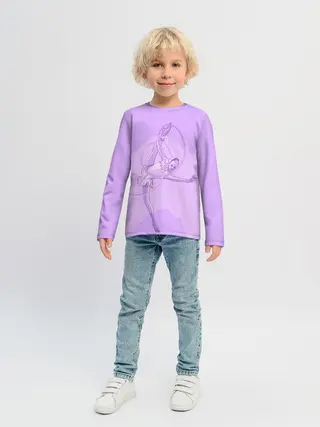 Детский лонгслив / Гимнастика