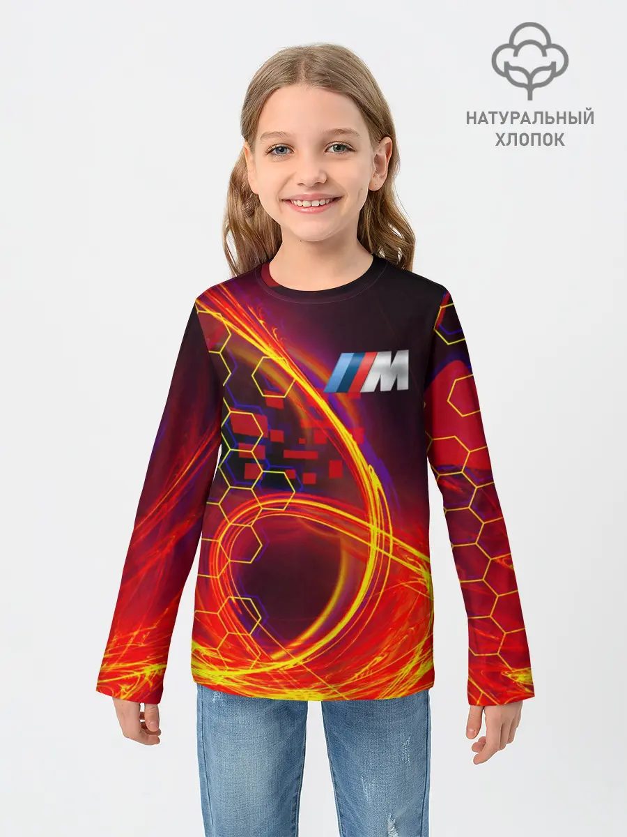 Детский лонгслив / BMW | Спорт