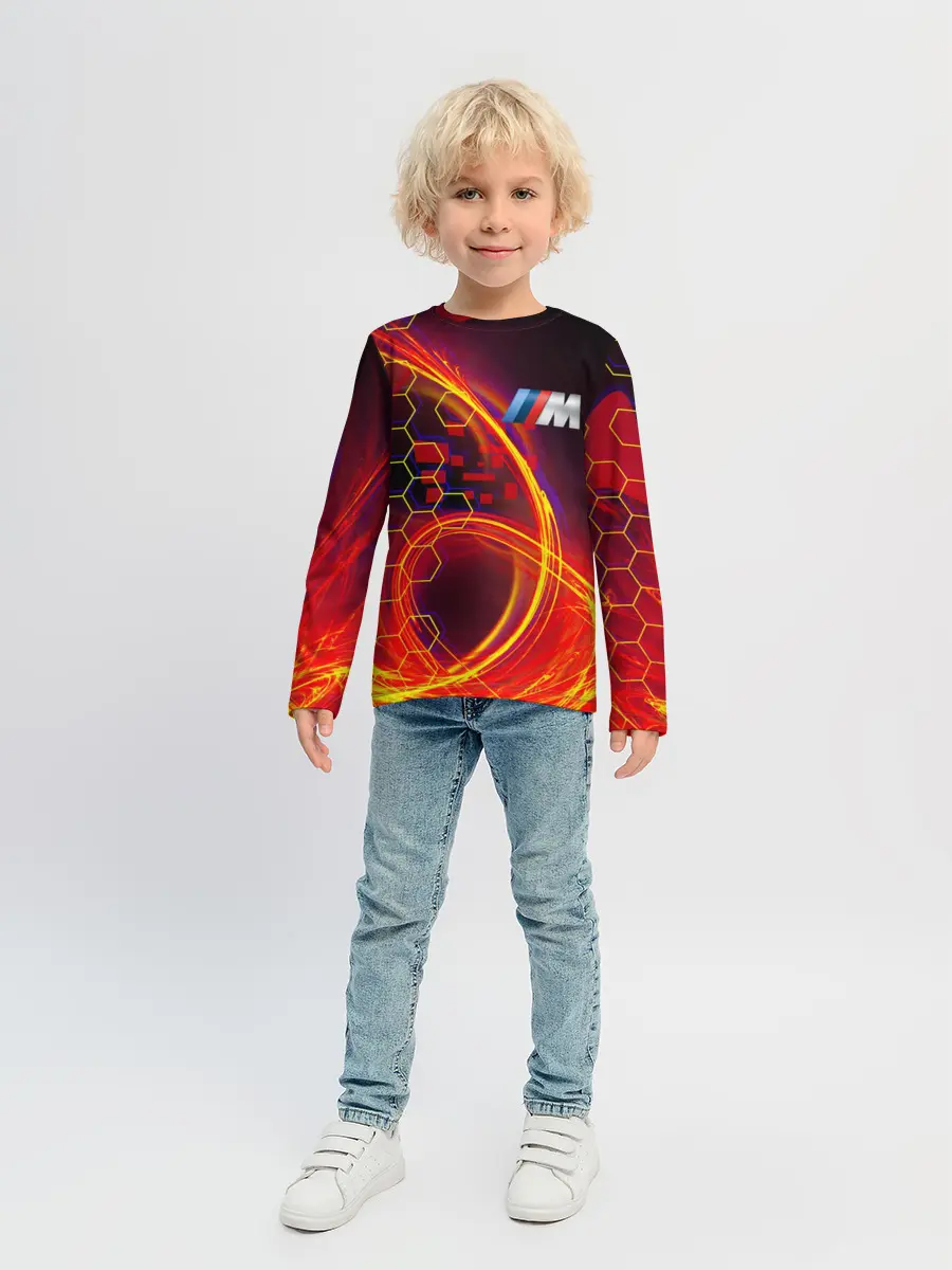 Детский лонгслив / BMW | Спорт