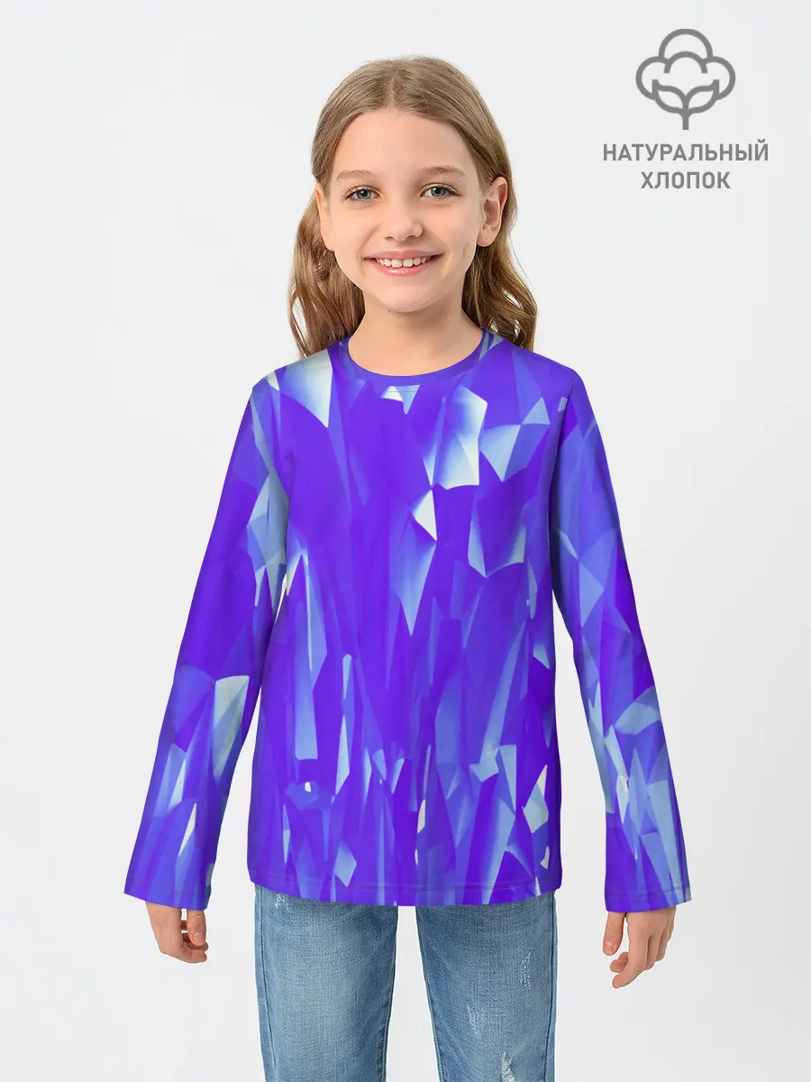 Детский лонгслив / Абстракция