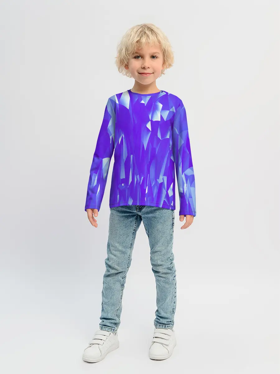 Детский лонгслив / Абстракция