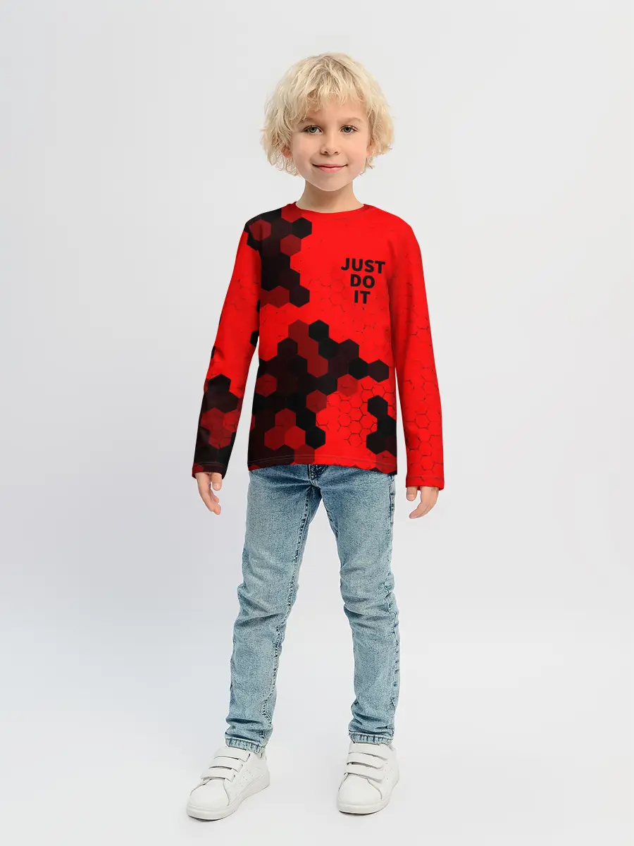 Детский лонгслив / JUST DO IT
