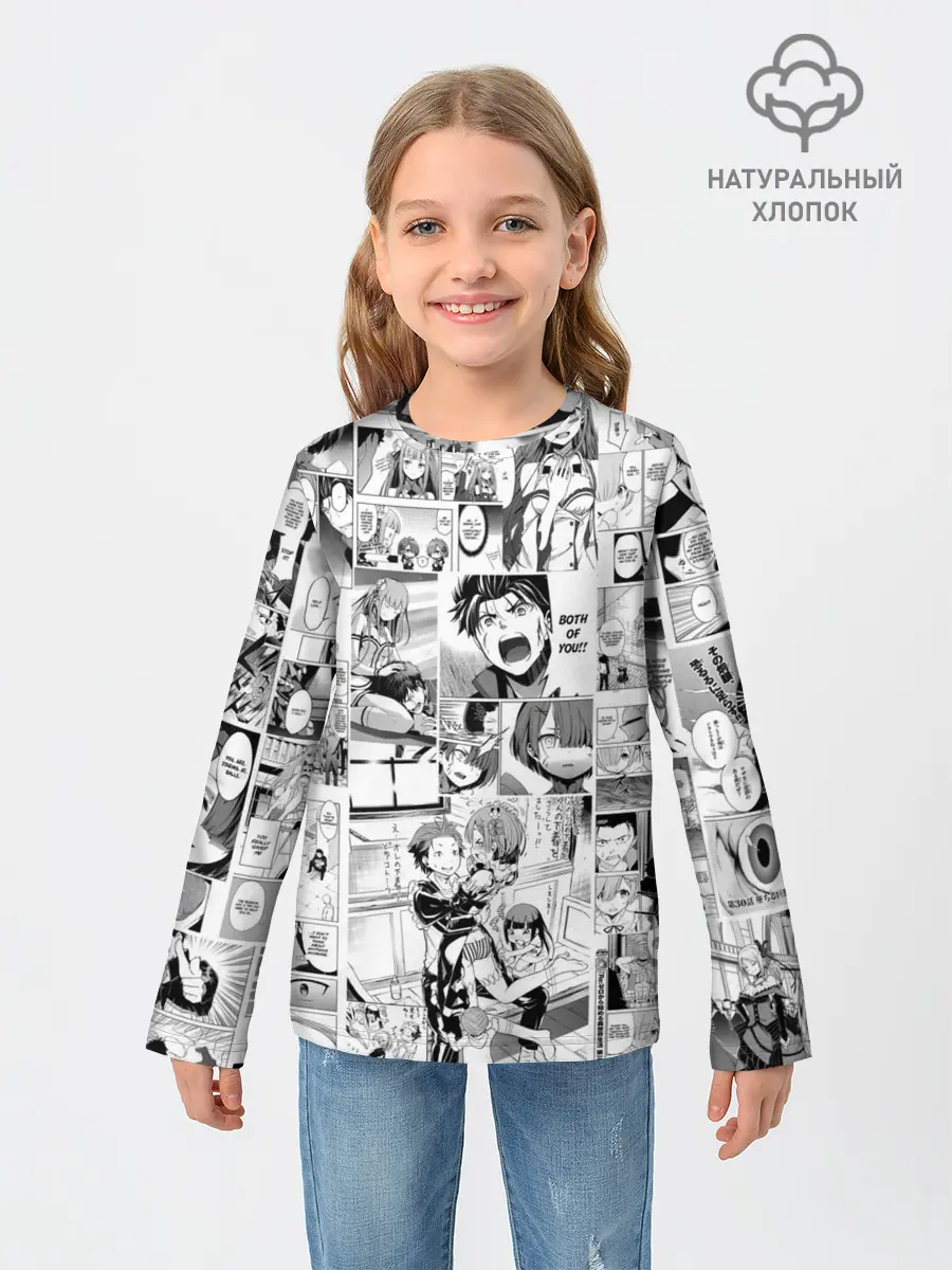 Детский лонгслив / Re:Zero