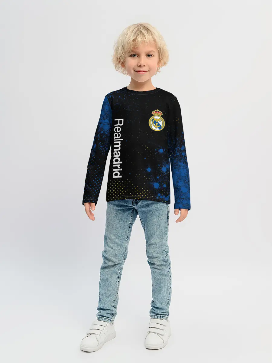 Детский лонгслив / REAL MADRID / РЕАЛ МАДРИД