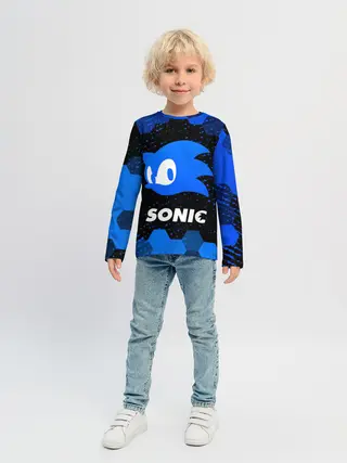Детский лонгслив / СОНИК / SONIC