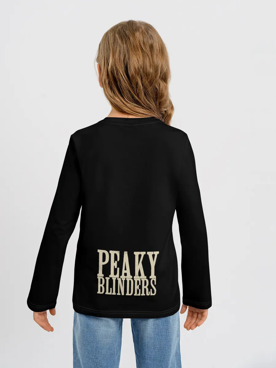 Детский лонгслив / Острые козырьки