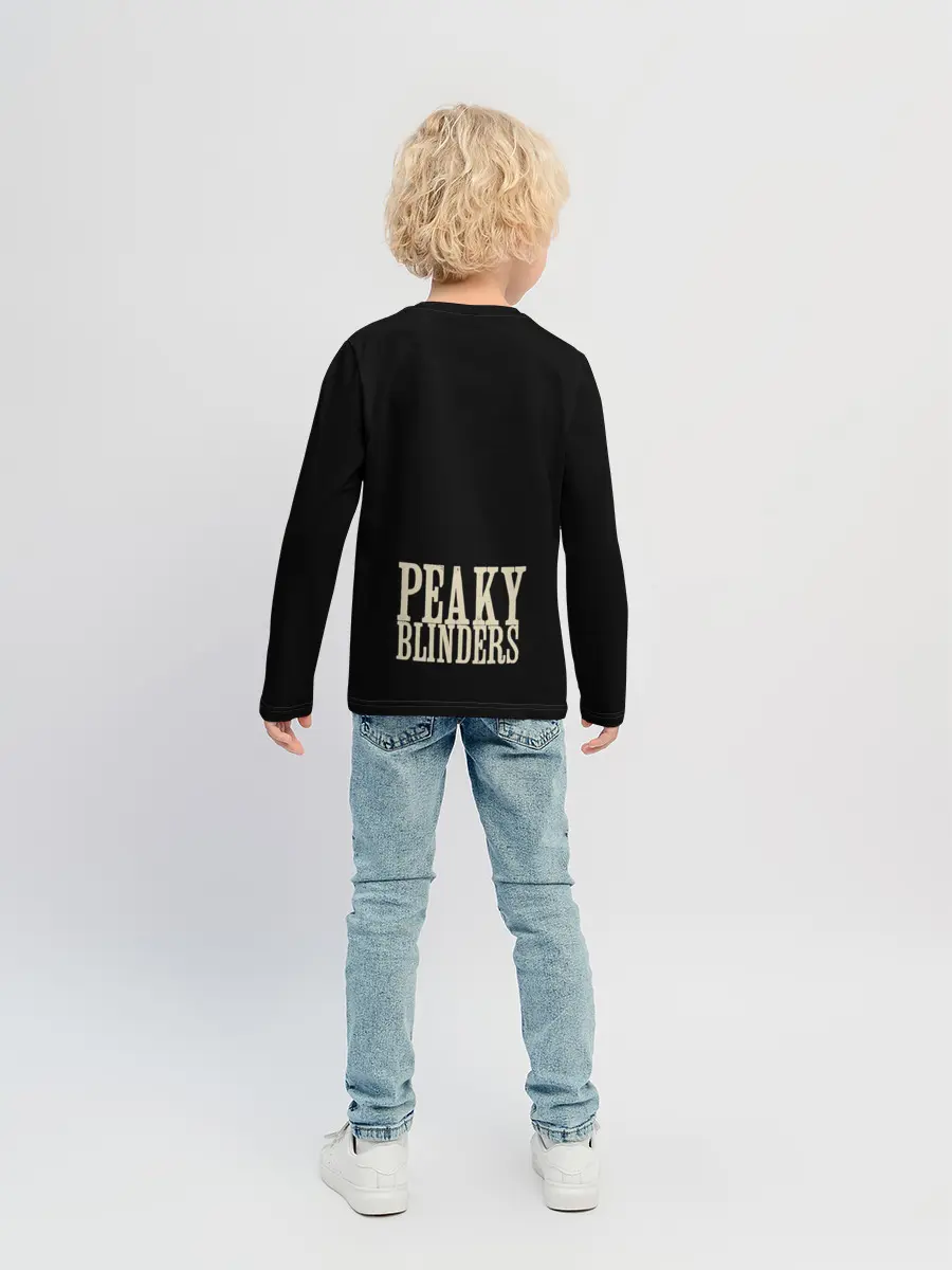 Детский лонгслив / Острые козырьки