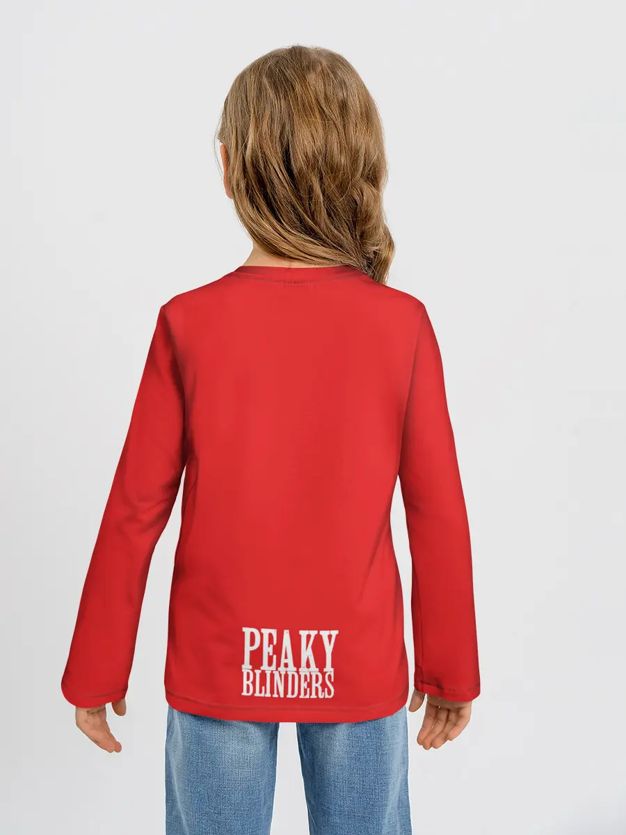 Детский лонгслив / Острые козырьки