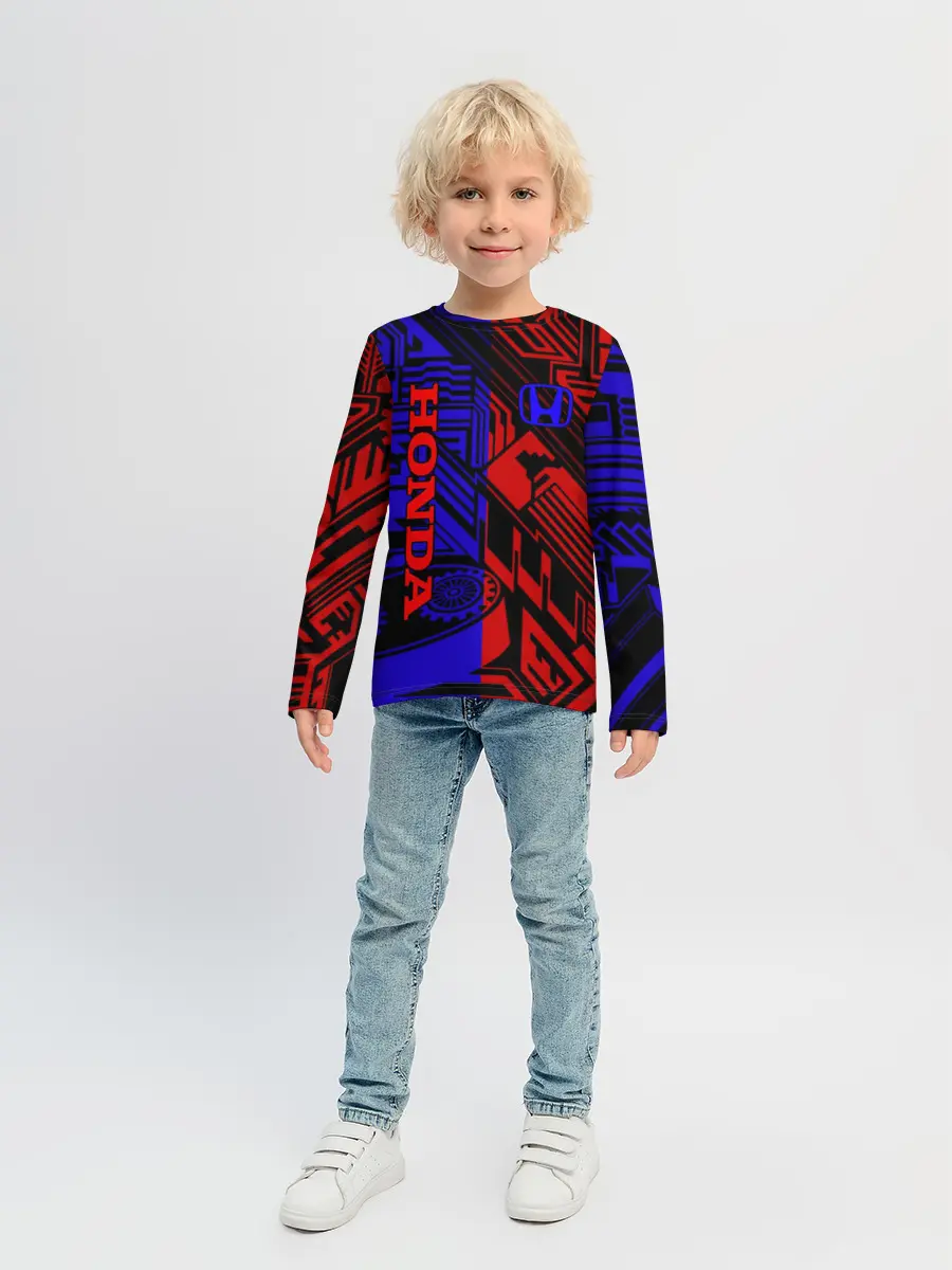 Детский лонгслив / Honda | Auto