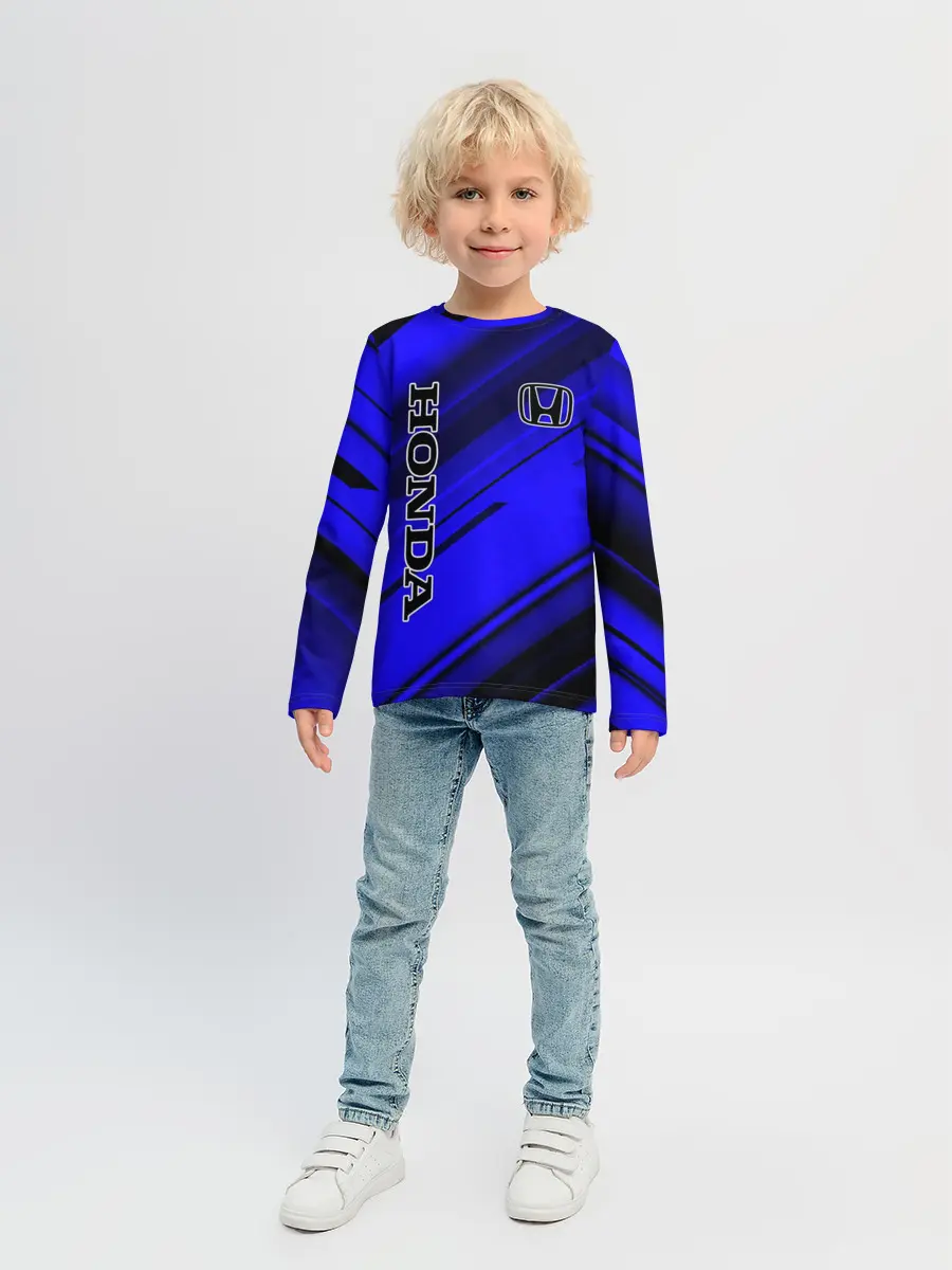 Детский лонгслив / Спорт Стиль | HONDA