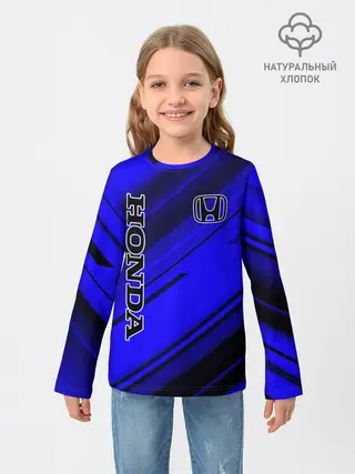 Детский лонгслив / Спорт Стиль | HONDA