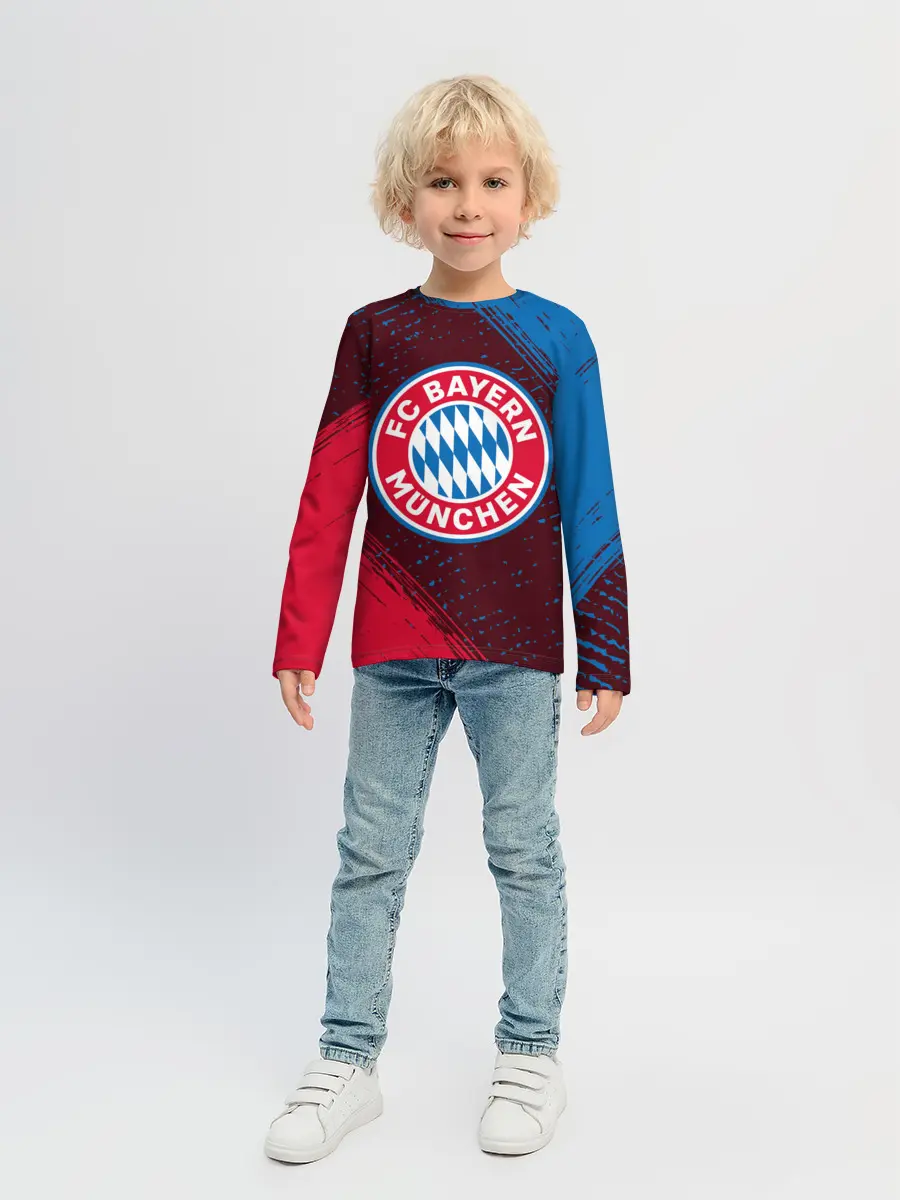 Детский лонгслив / FC BAYERN / БАВАРИЯ
