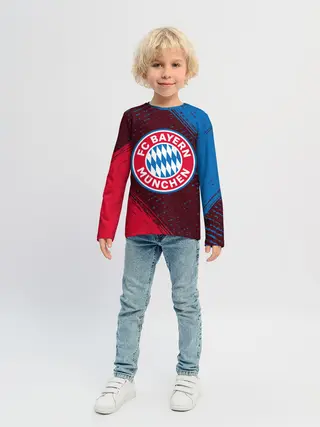 Детский лонгслив / FC BAYERN / БАВАРИЯ