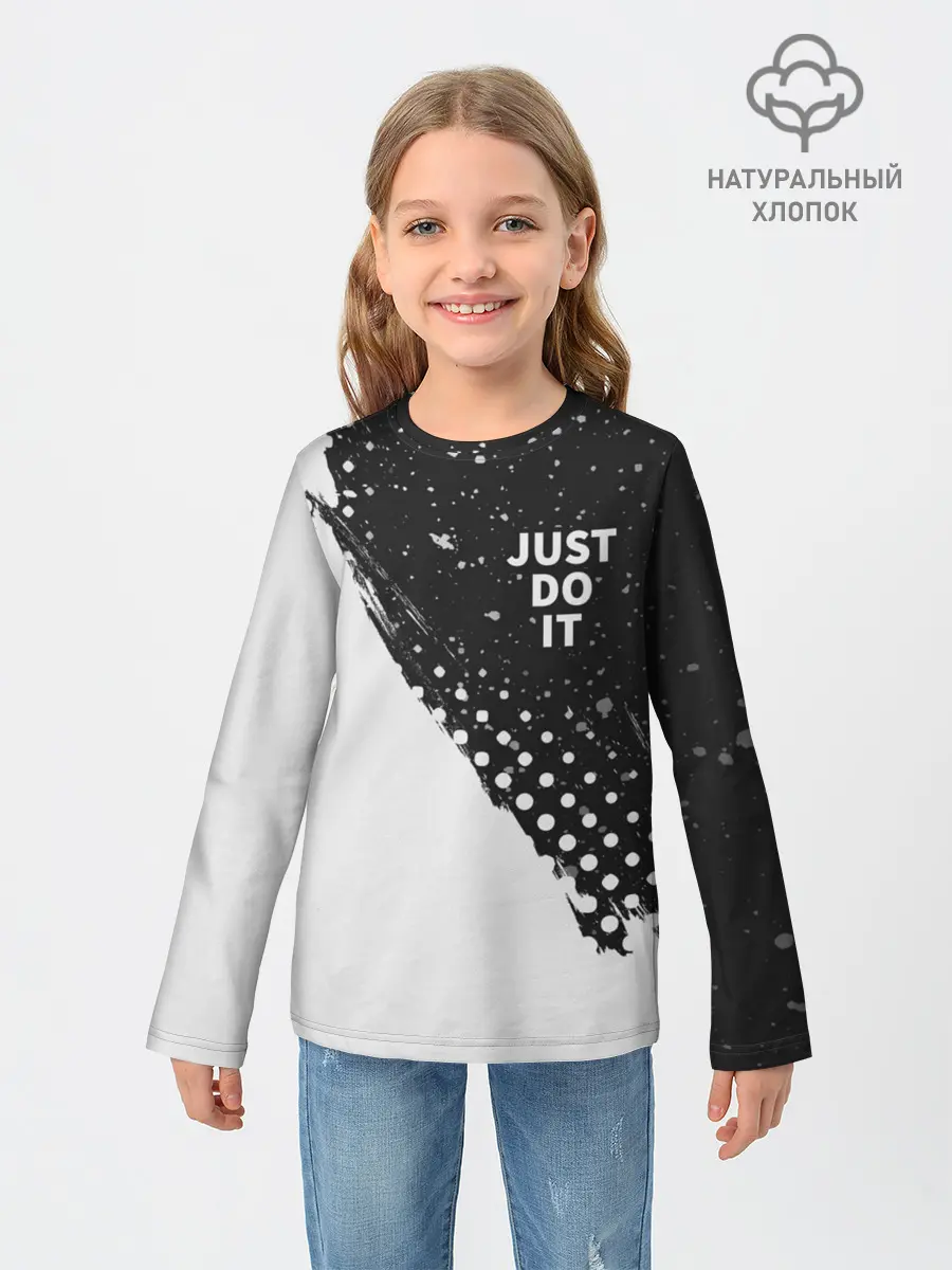 Детский лонгслив / JUST DO IT