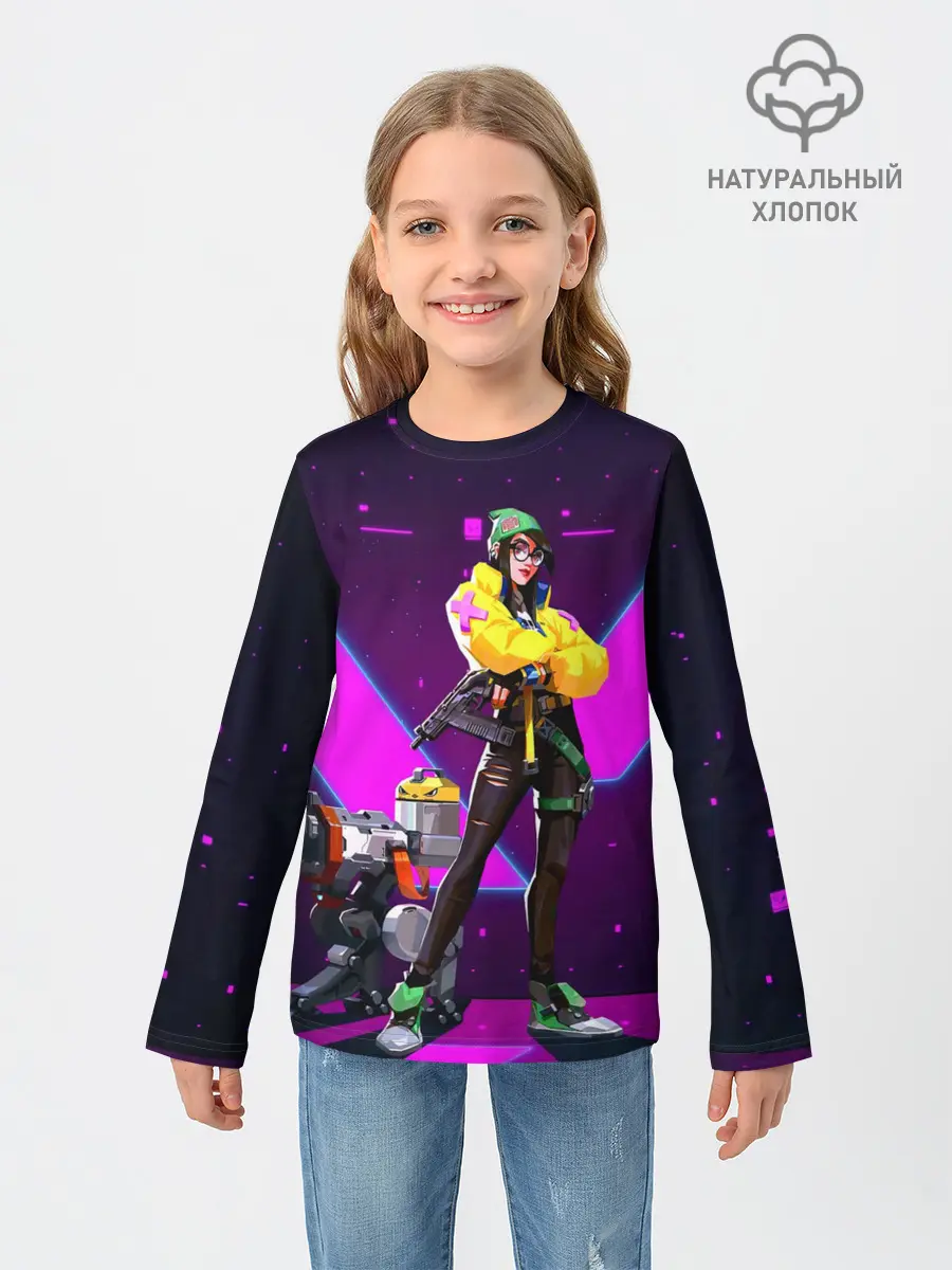 Детский лонгслив / Valorant