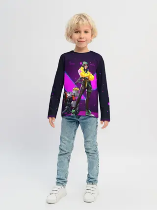 Детский лонгслив / Valorant