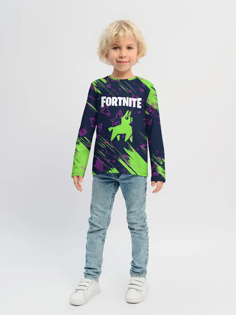 Детский лонгслив / FORTNITE LAMA.