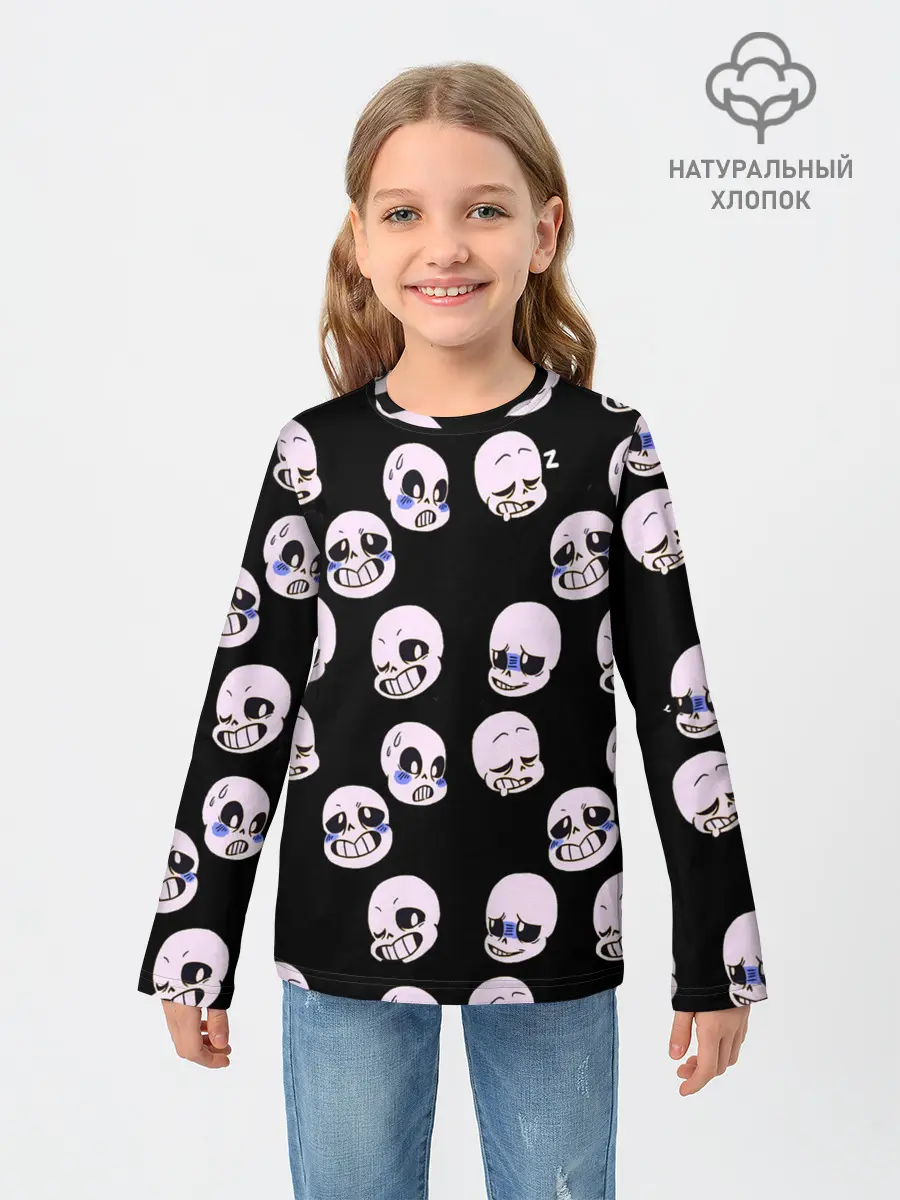 Детский лонгслив / Undertale