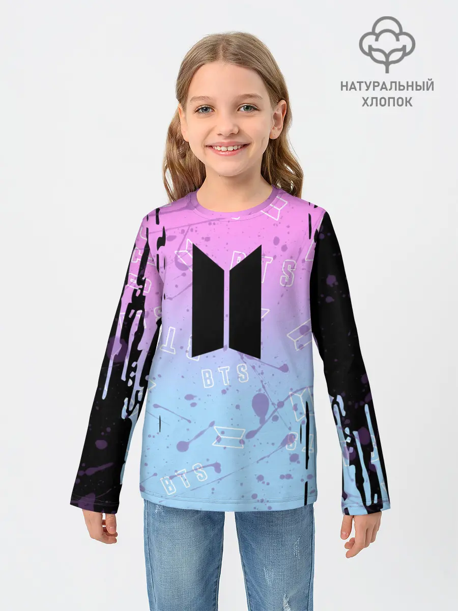 Детский лонгслив / BTS.