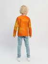 Детский лонгслив / ОРАНЖЕВАЯ КРАСКА