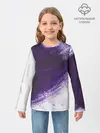 Детский лонгслив / ФИОЛЕТОВАЯ КРАСКА