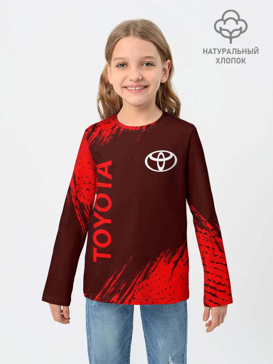 Детский лонгслив / TOYOTA / ТОЙОТА