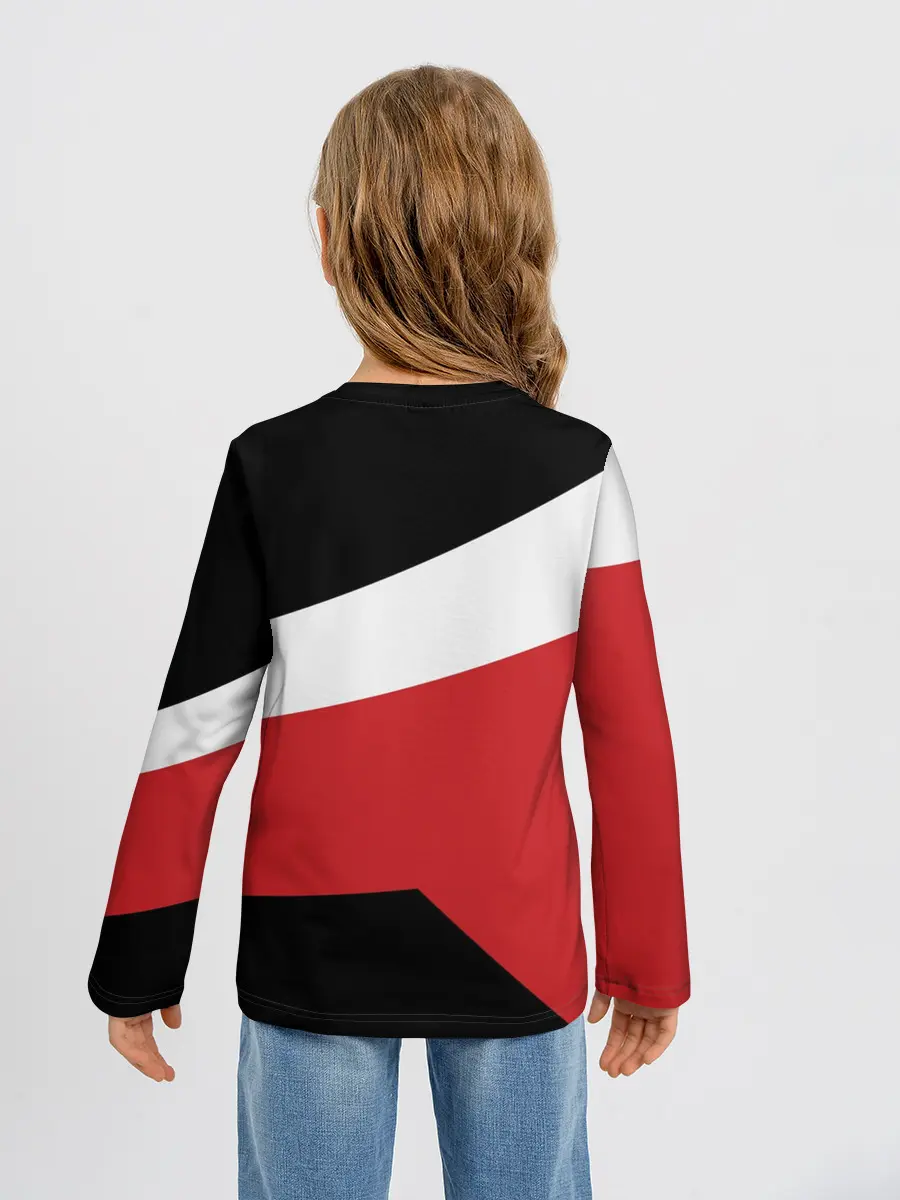 Детский лонгслив / Нью-Джерси Девилз