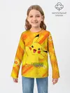 Детский лонгслив / Pikachu Pika Pika