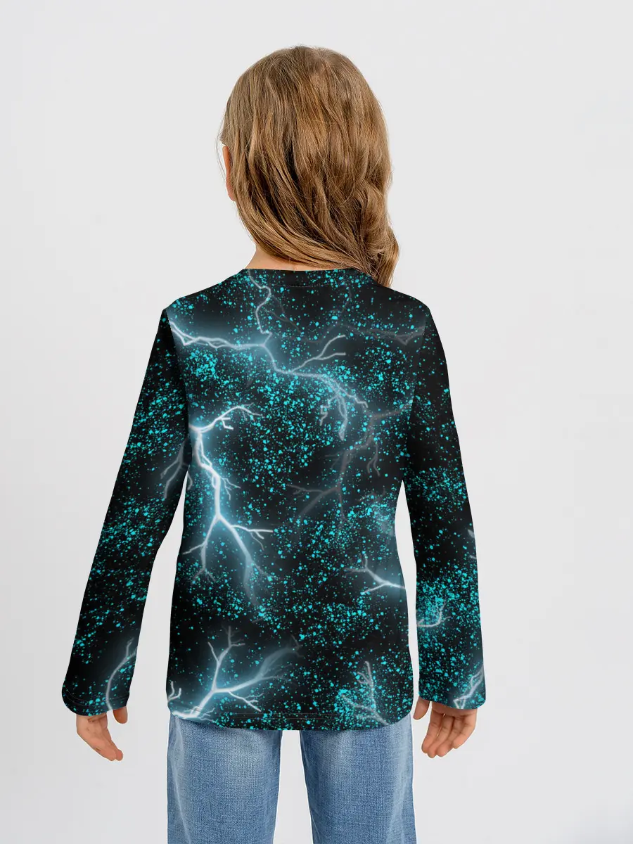 Детский лонгслив / Молния