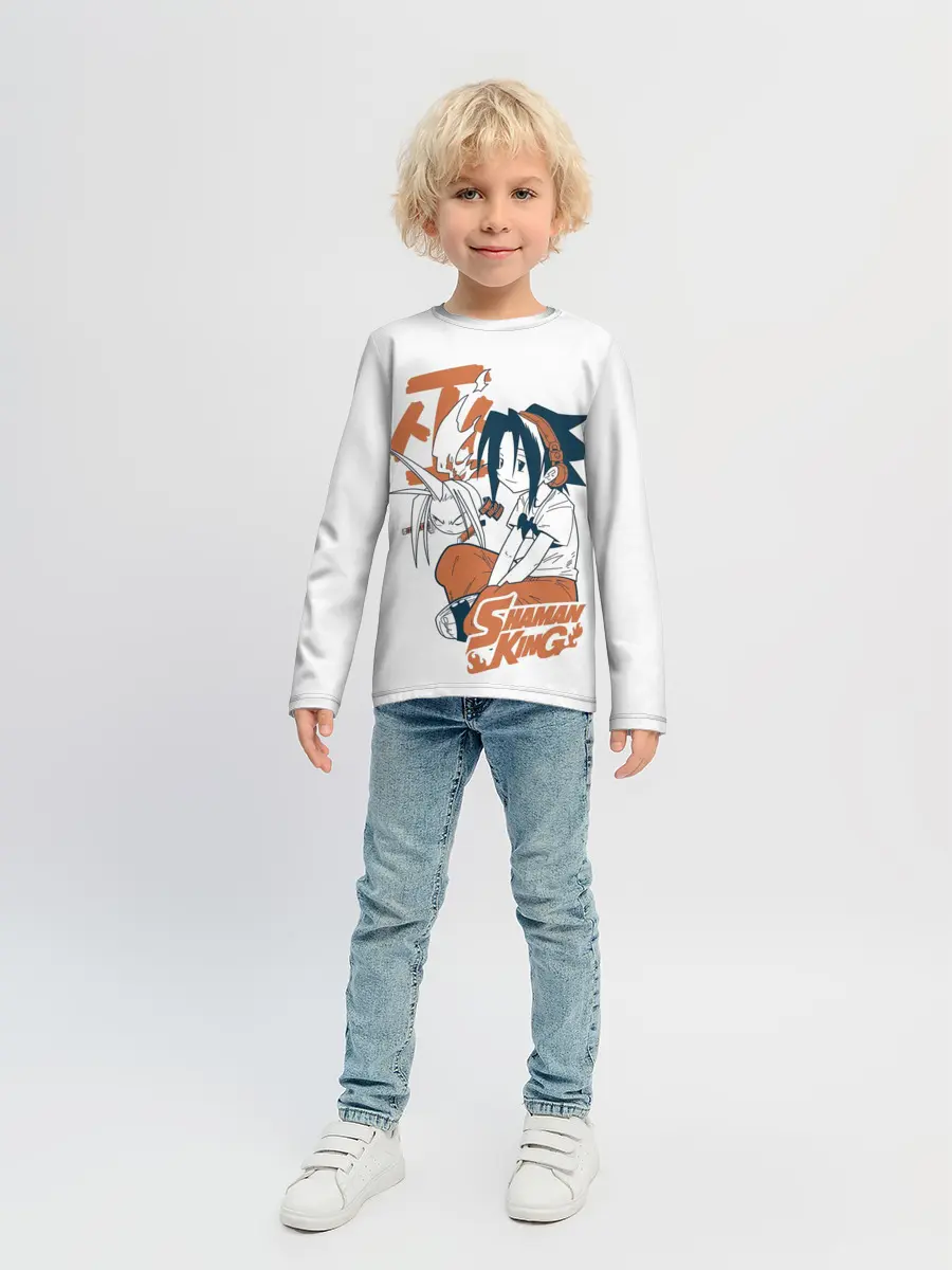 Детский лонгслив / Дружба Йо и Амидамару