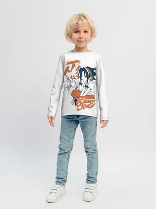 Детский лонгслив / Дружба Йо и Амидамару