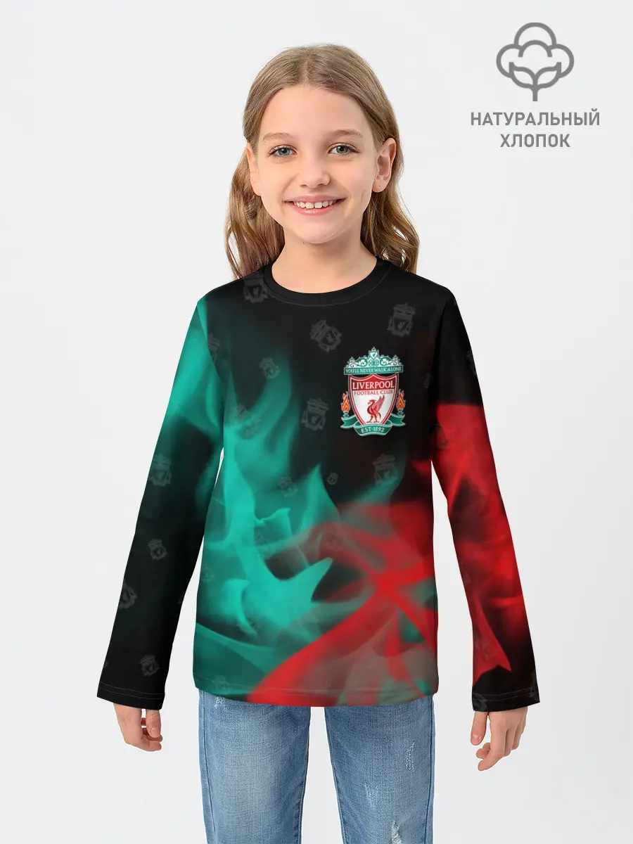 Детский лонгслив / LIVERPOOL / Ливерпуль