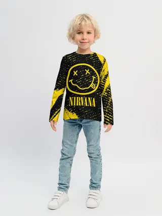 Детский лонгслив / NIRVANA / НИРВАНА
