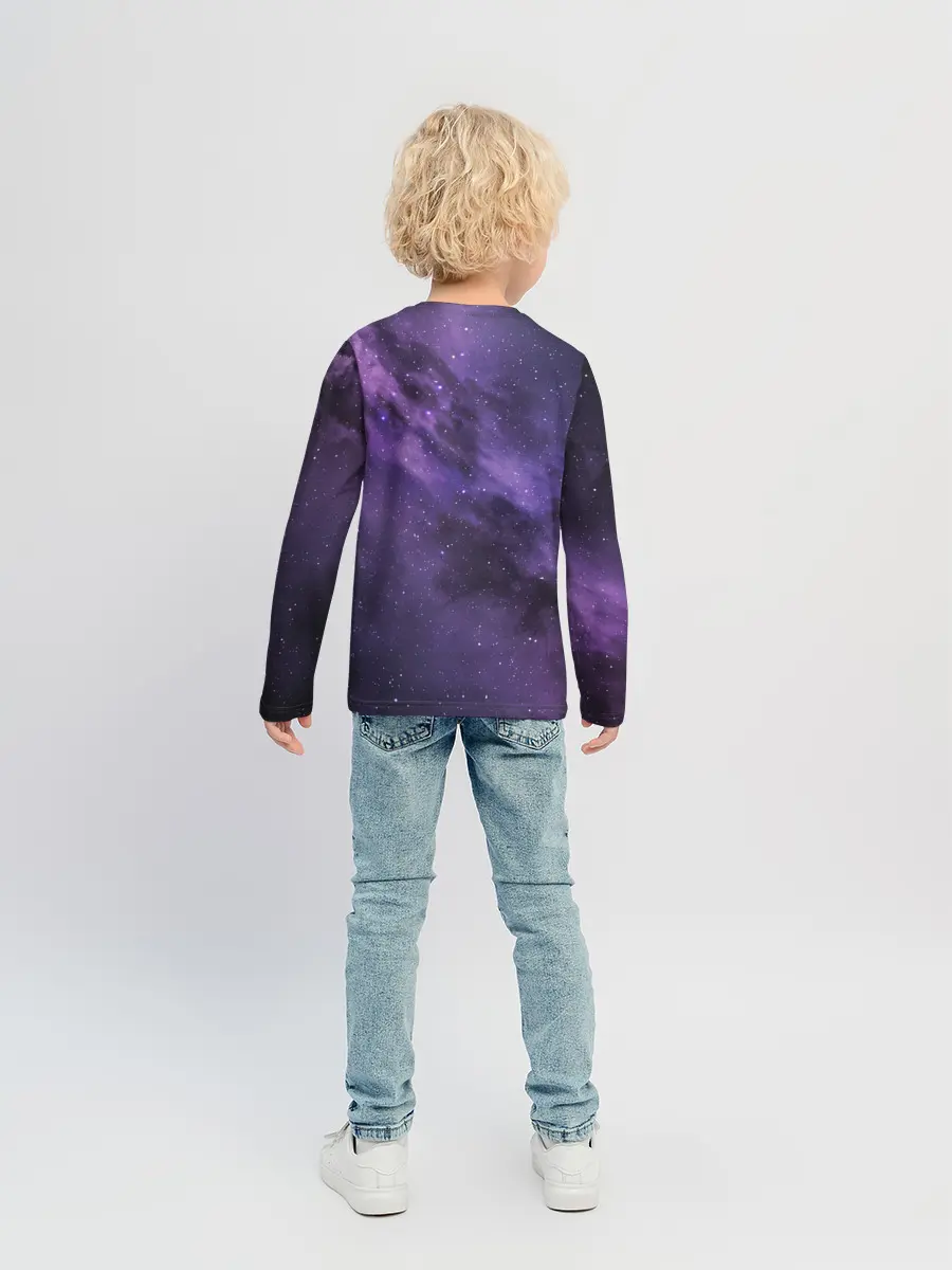 Детский лонгслив / Космос