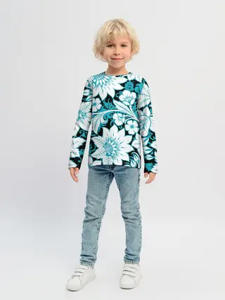 Детский лонгслив / Хохлома 2021