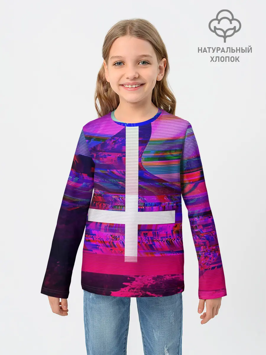 Детский лонгслив / Cross