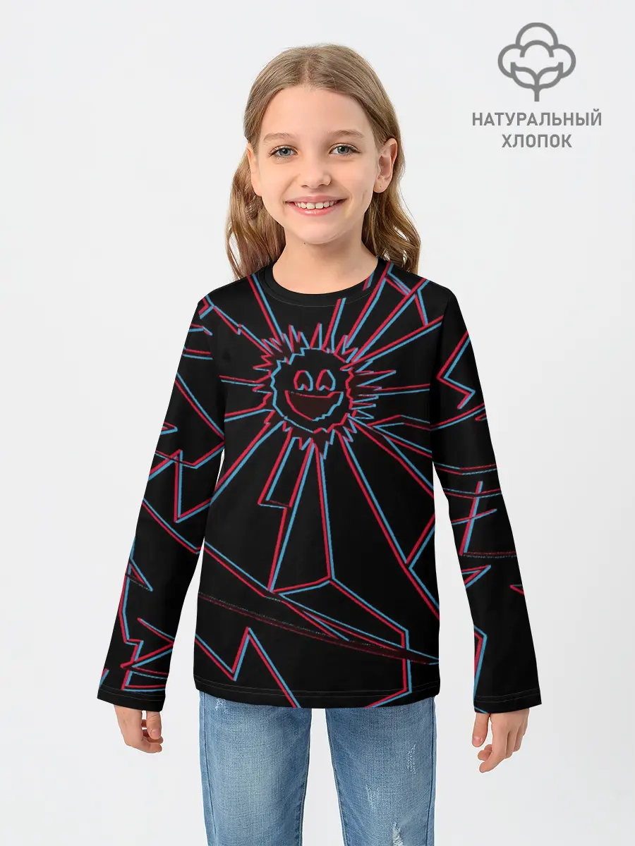 Детский лонгслив / ЧЕРНОЕ ЗЕРКАЛО