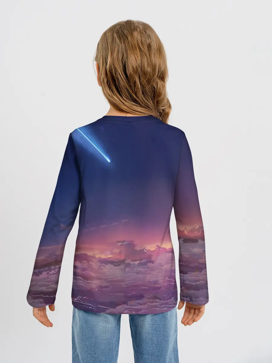 Детский лонгслив / ТВОЕ ИМЯ