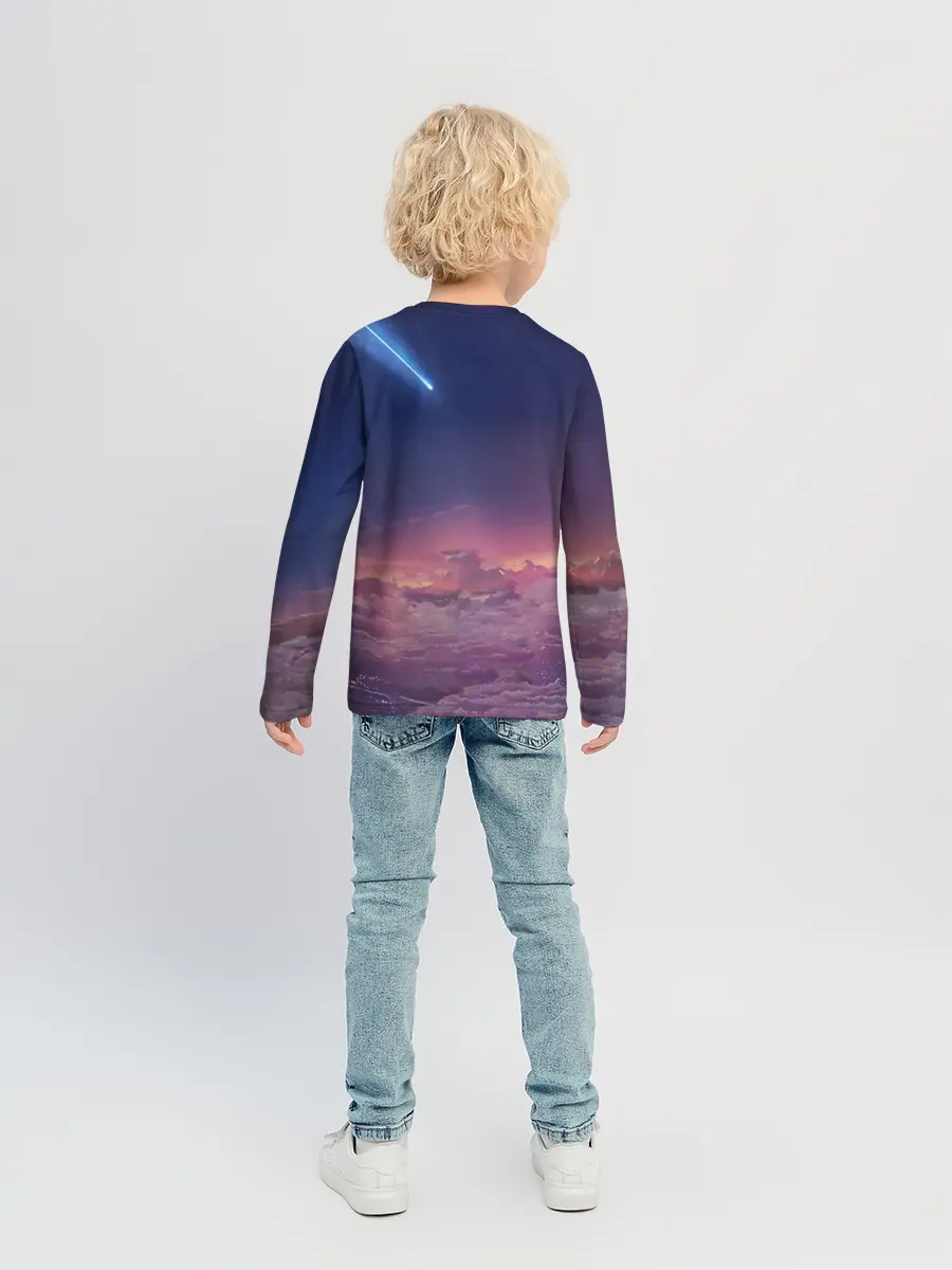 Детский лонгслив / ТВОЕ ИМЯ