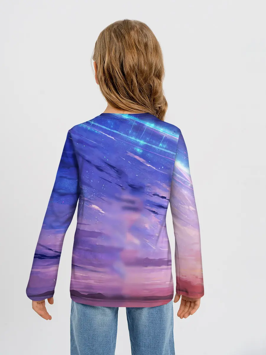 Детский лонгслив / ТВОЕ ИМЯ