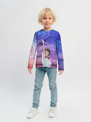 Детский лонгслив / ТВОЕ ИМЯ