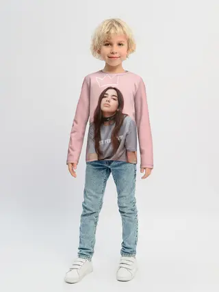 Детский лонгслив / Dua Lipa