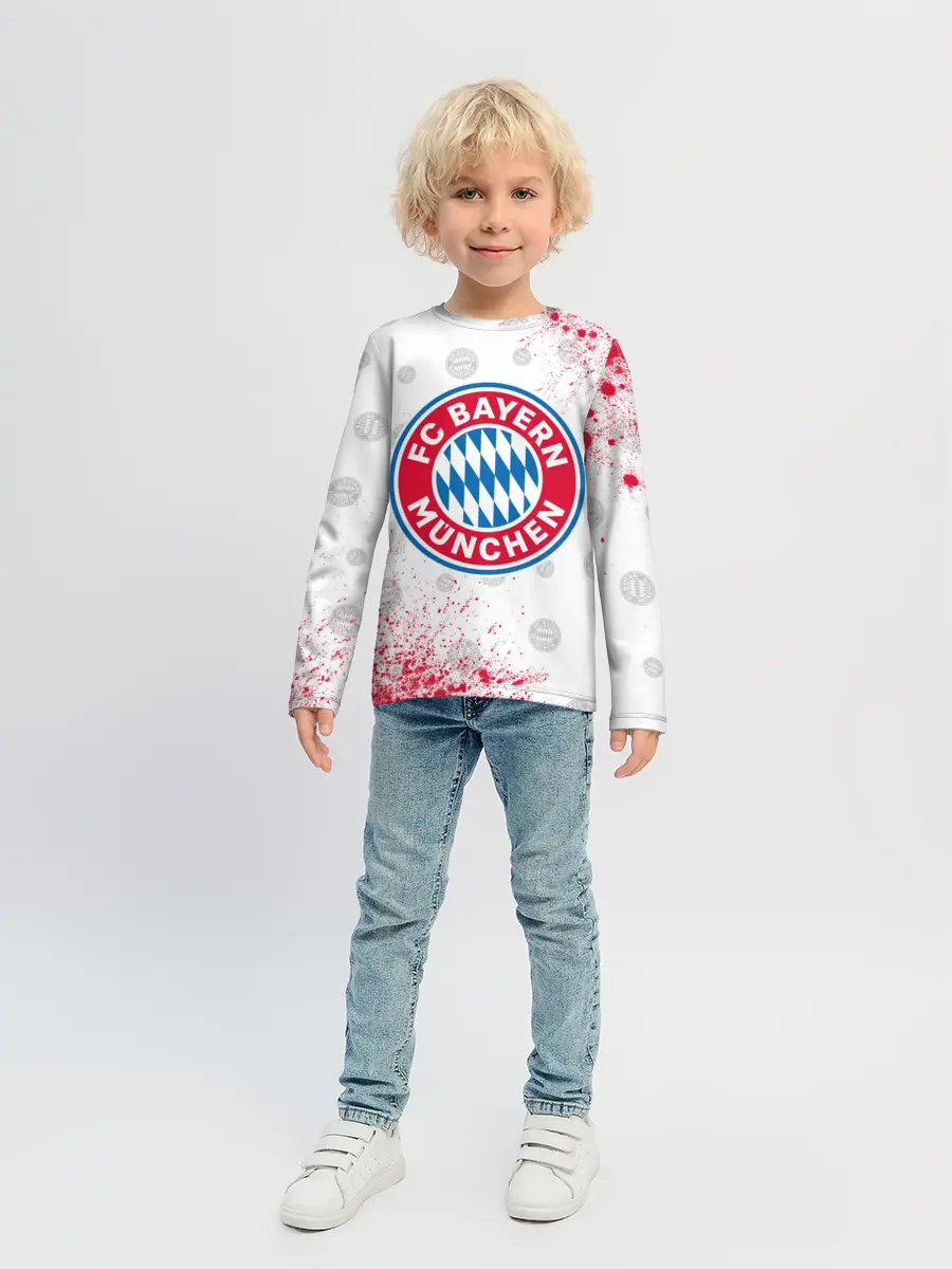 Детский лонгслив / FC BAYERN / БАВАРИЯ
