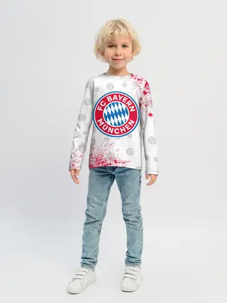 Детский лонгслив / FC BAYERN / БАВАРИЯ